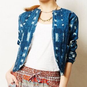 Lil Blue Tie-Dye Shibori Jacket